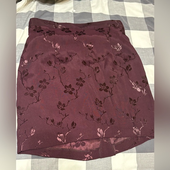 Vintage Dark purple mini skirt from Petites Beechers Brook - Picture 4 of 8